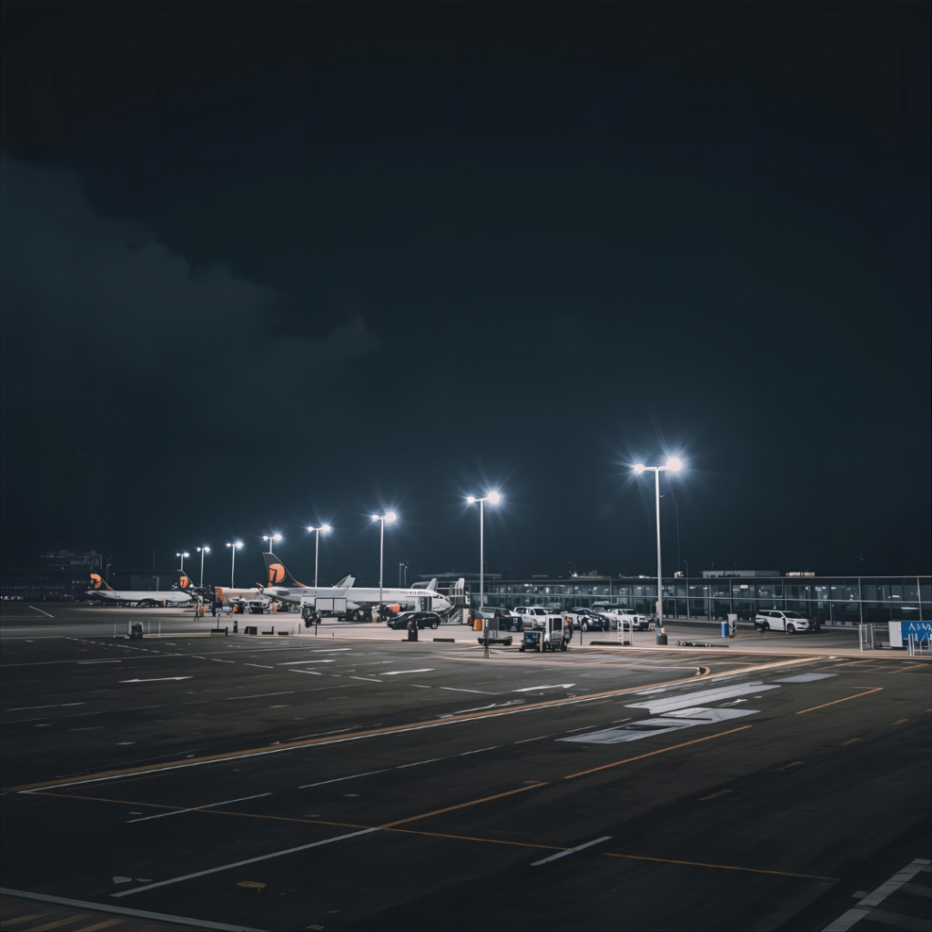 kci airport overnight parking
