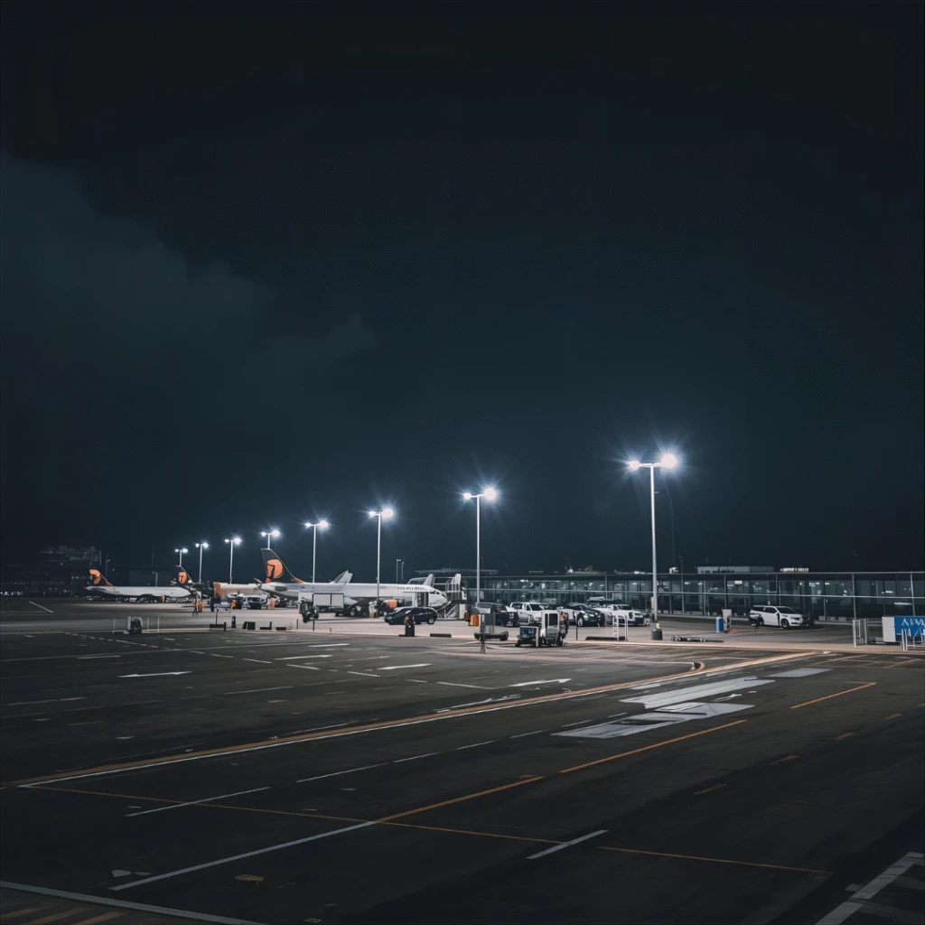 kci airport overnight parking