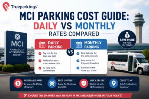 Monthly vs Daily Parking at KCI Trueparkings: Kansas City International Airport (KCI/MCI) | Monthly vs Daily Parking at KCI: Which Option Saves More in the Long Run?